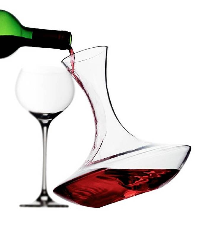 WMF Weindekanter Glas mit Weinbelüfter Transparent 3201001668