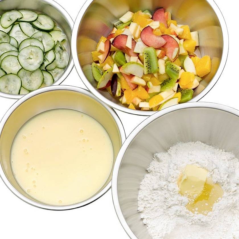 WMF 3201000121 Schüsselset 4tlg Edelstahl 0,75-2,75l stapelbar