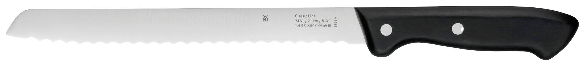 WMF 3201000171 Brotmesser Schwarz Länge 340 mm
