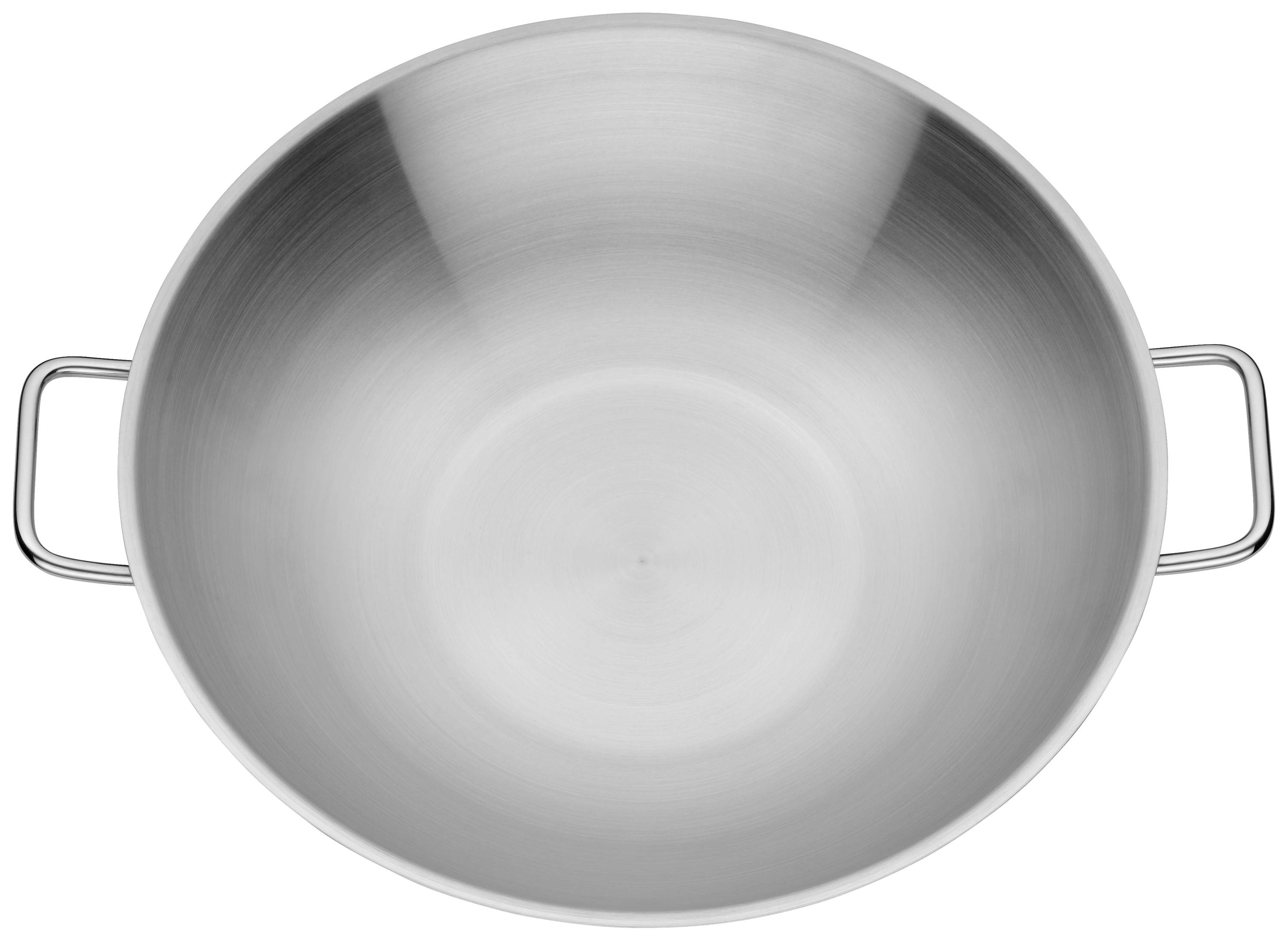 WMF 3201007493 Wokpfanne mit Glasdeckel Macao Wok 360 mm