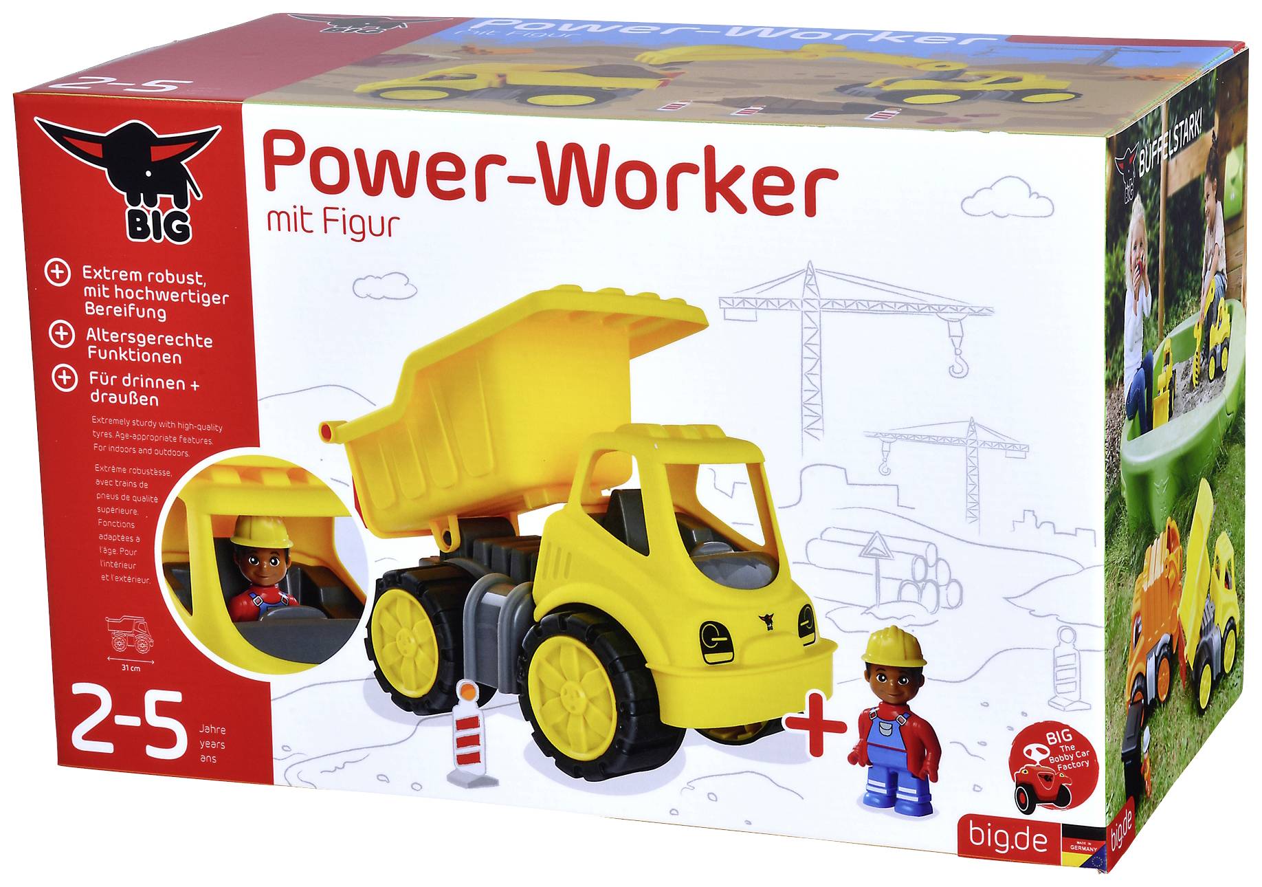 BIG Power Worker Midi Kipper