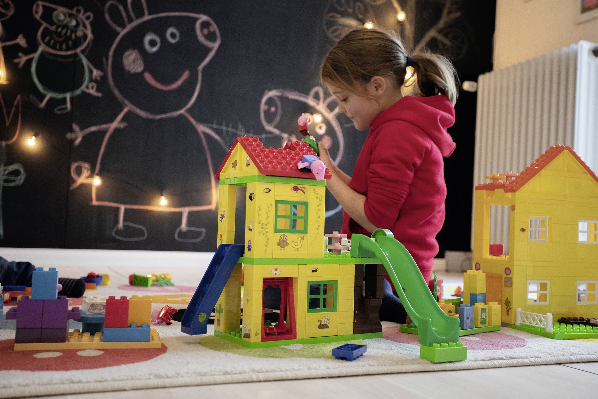 BIG Bloxx Peppa Pig Spielhaus Bausteine