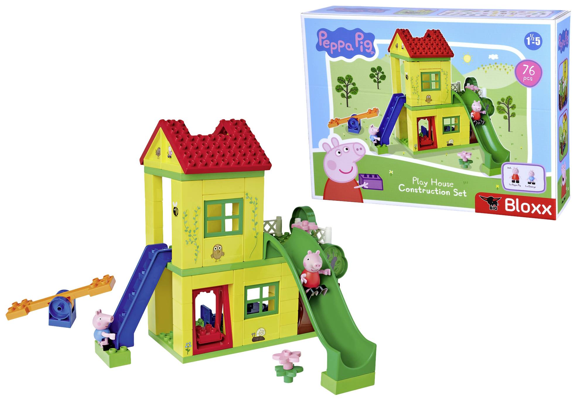 BIG Bloxx Peppa Pig Spielhaus Bausteine