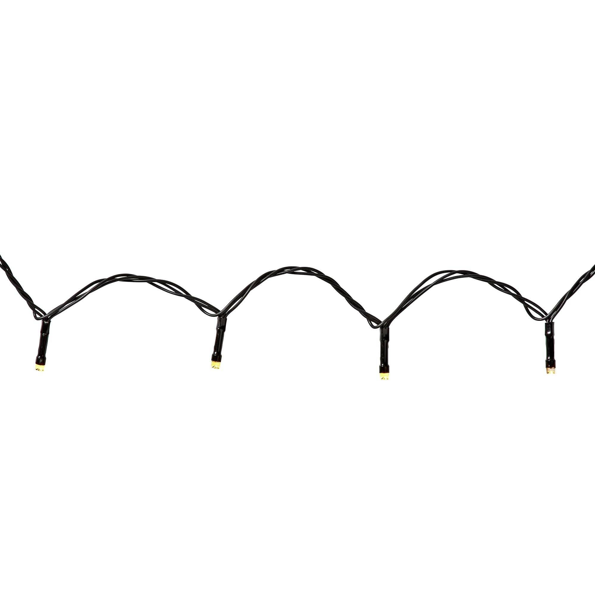 Nedis Lichterkette Innen/Außen EEK: G (A - G) 200 LED Warmweiß, Kaltweiß