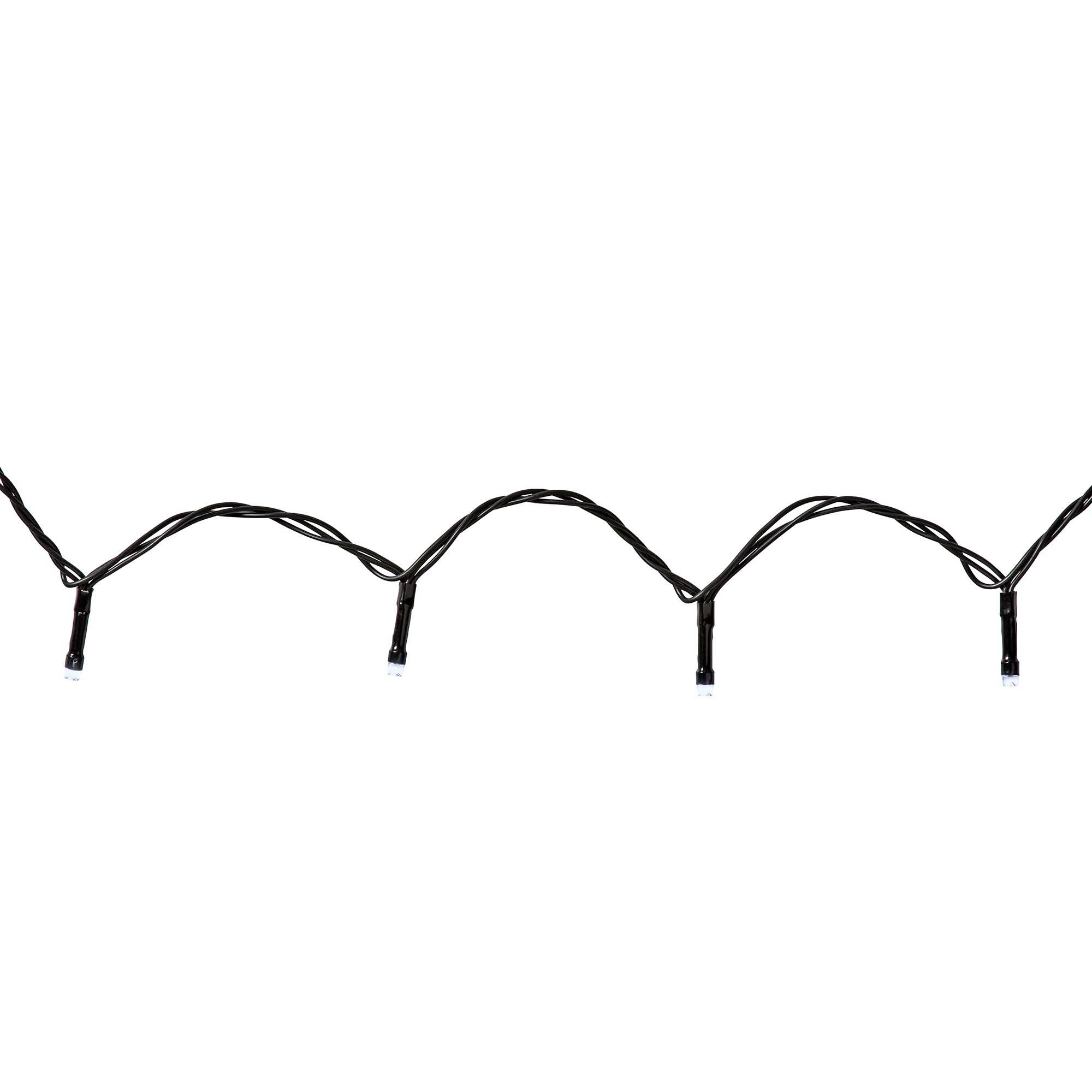 Nedis Lichterkette Innen/Außen EEK: G (A - G) 200 LED Warmweiß, Kaltweiß