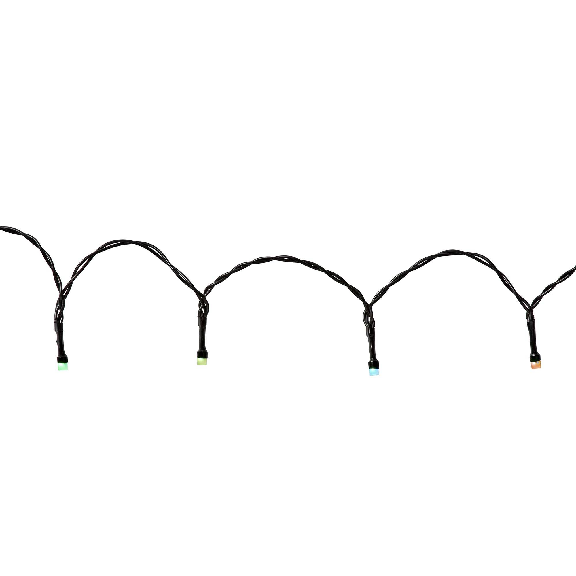 Nedis Lichterkette Innen/Außen EEK: G (A - G) 200 LED RGB