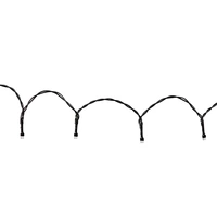 Nedis Lichterkette Innen/Außen EEK: G (A - G) 200 LED RGB Nedis Lichterkette Innen/Außen EEK: G (A - G) 200 LED RGB