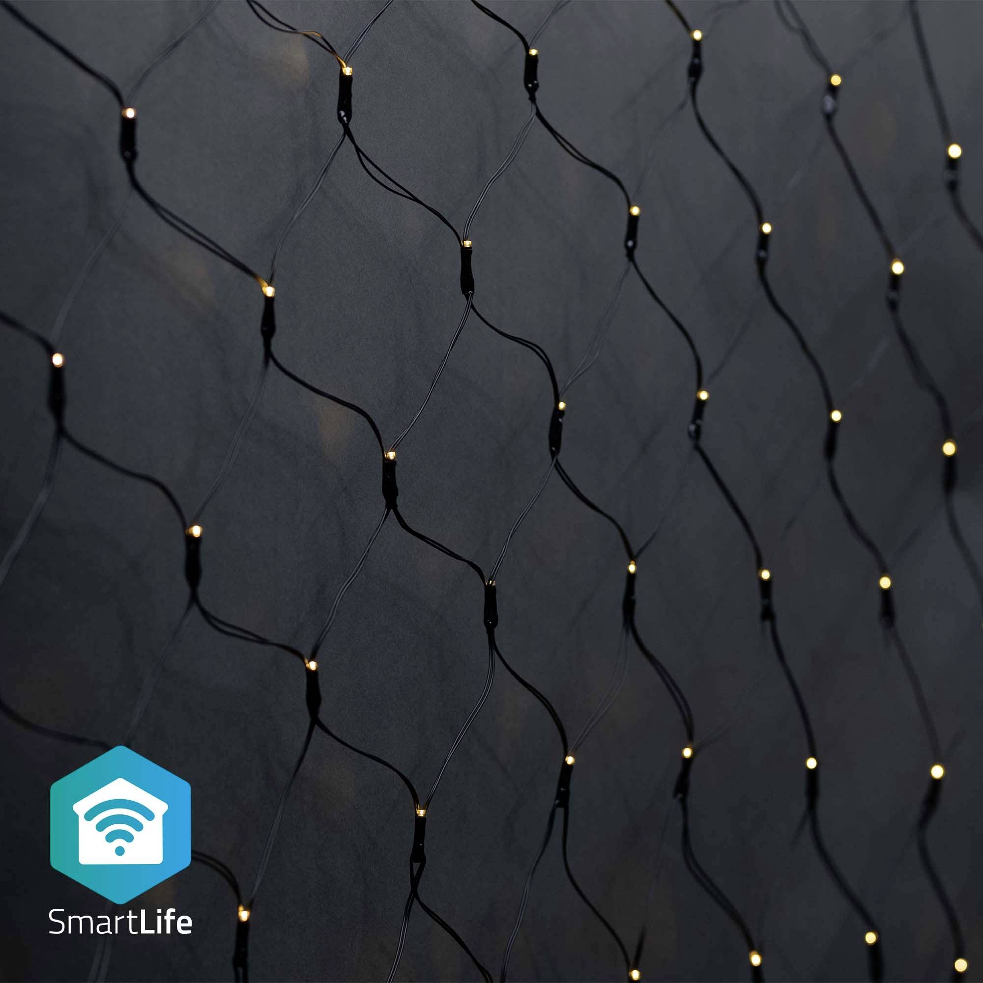 Nedis LED-Lichternetz Innen/Außen EEK: G (A - G) 280 LED Warmweiß