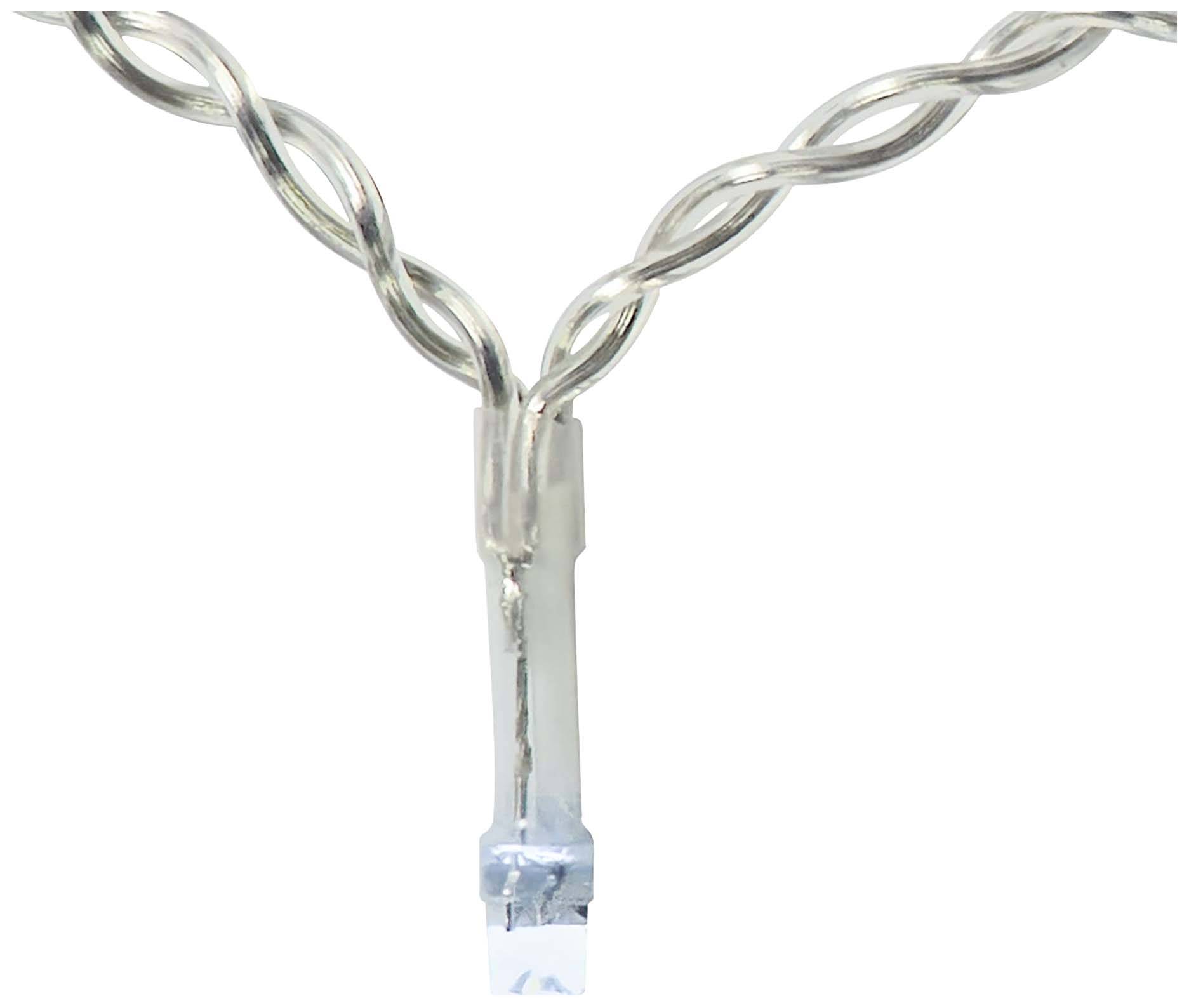 Nedis Lichterkette Innen/Außen EEK: G (A - G) 400 LED Warmweiß, Kaltweiß