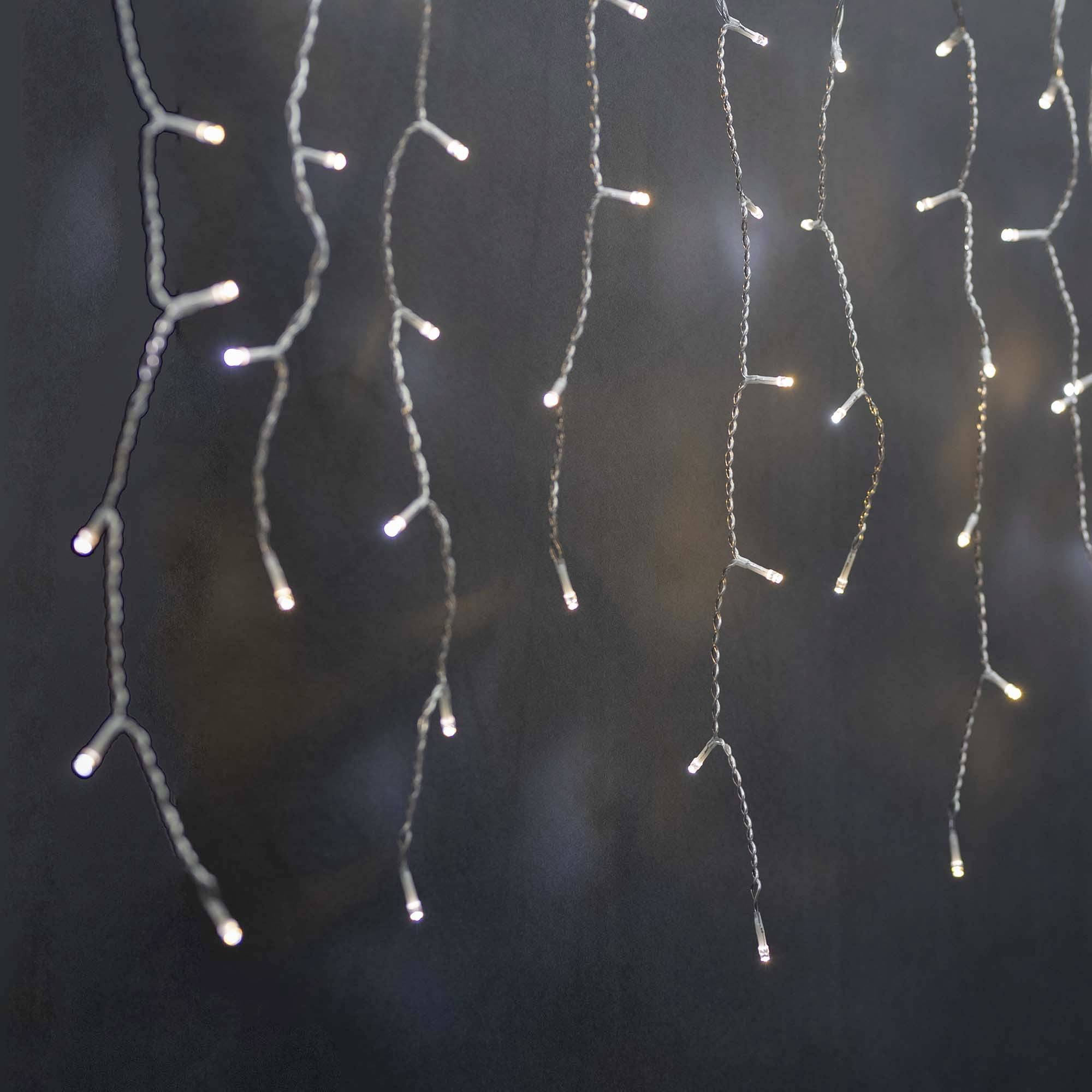 Nedis Lichterkette Innen/Außen EEK: G (A - G) 240 Warmweiß, Kaltweiß