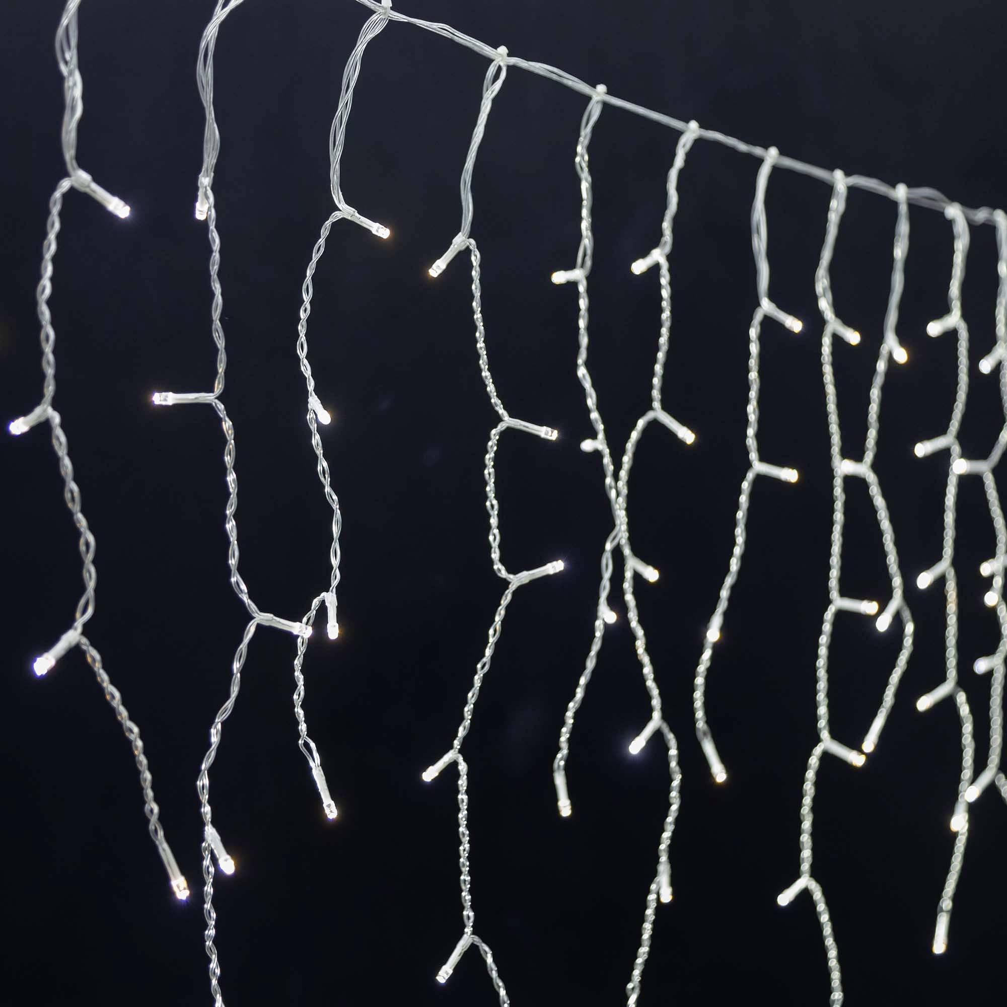 Nedis Lichterkette Innen/Außen EEK: G (A - G) 240 Warmweiß, Kaltweiß