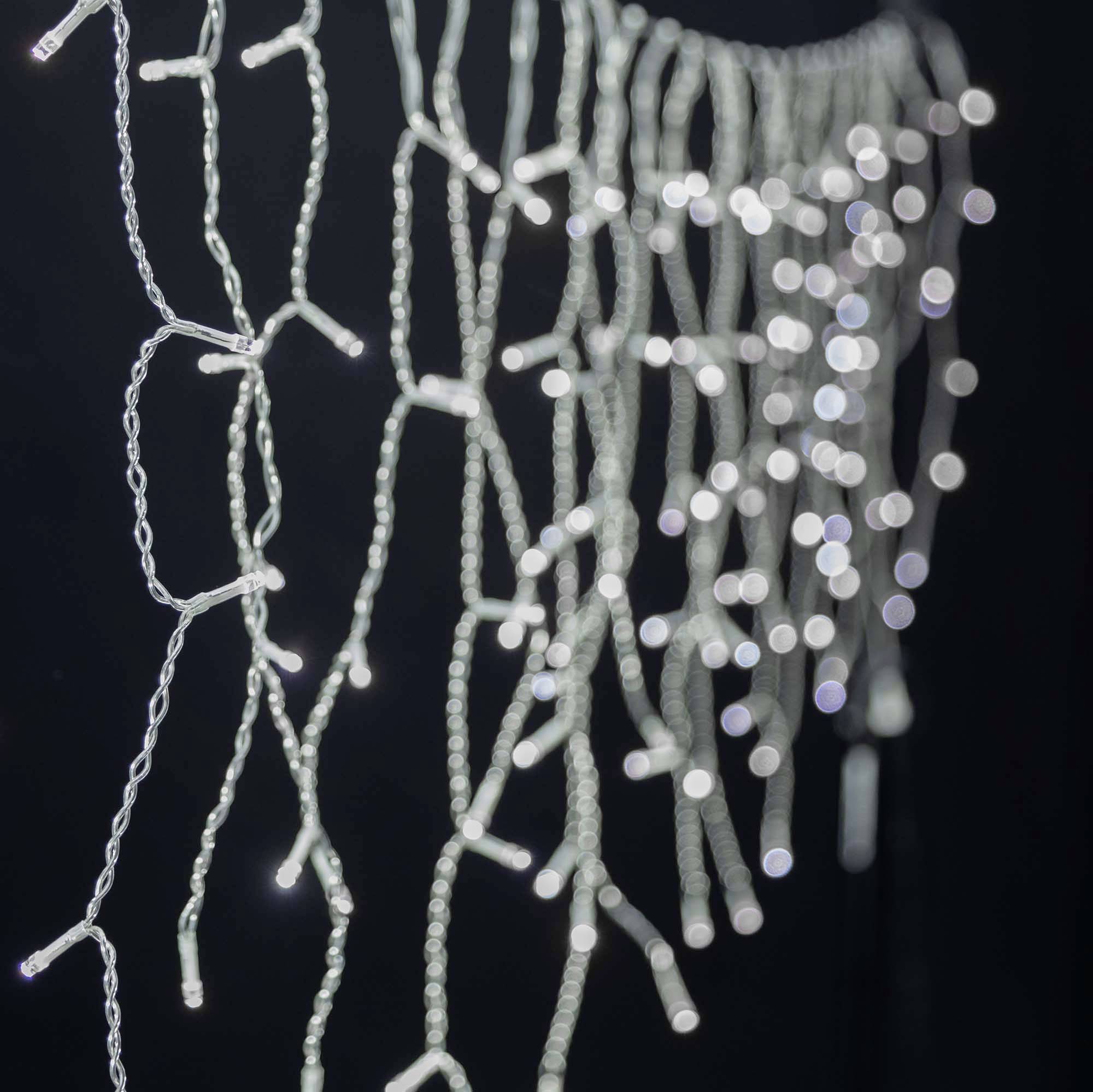 Nedis Lichterkette Innen/Außen EEK: G (A - G) 400 Kaltweiß