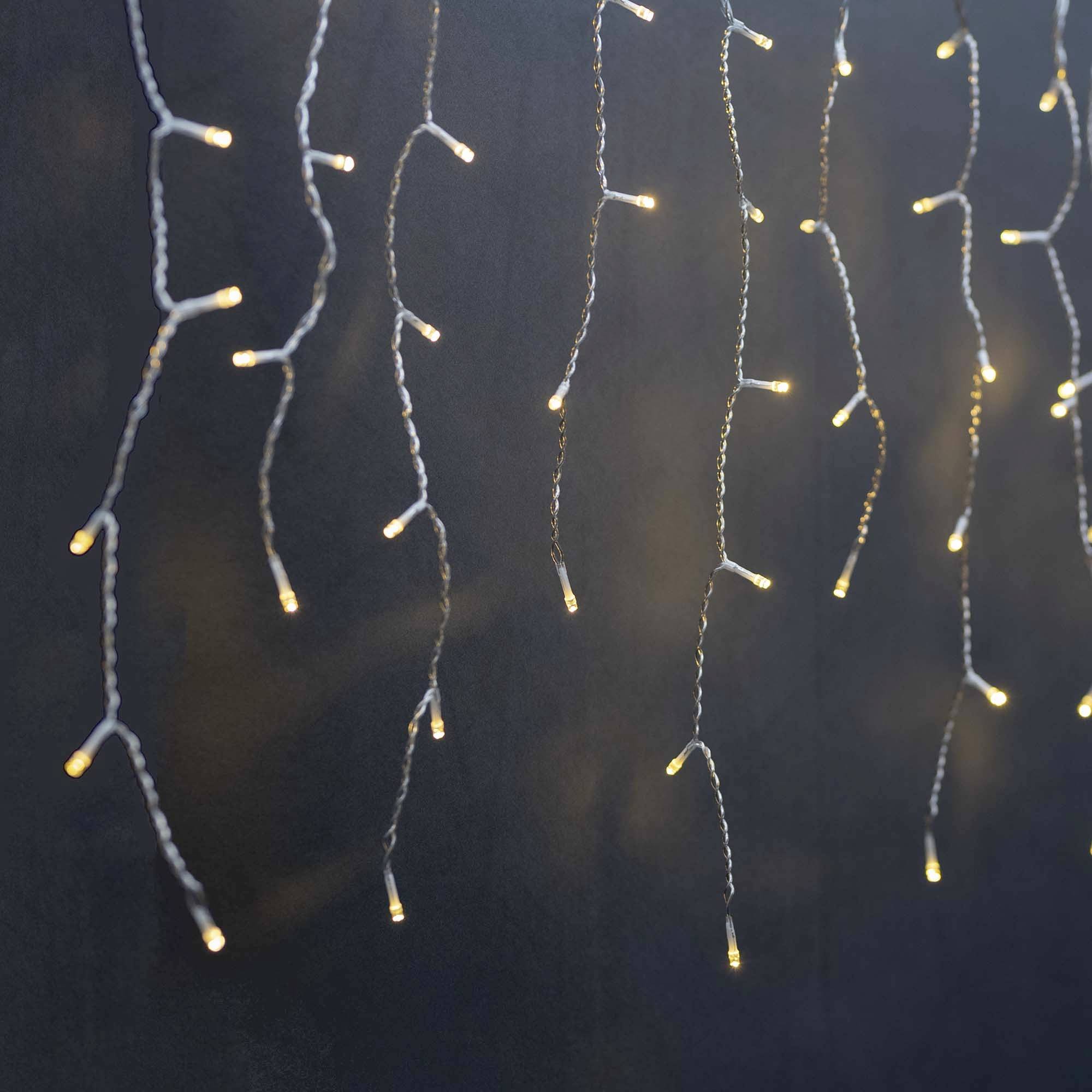 Nedis Lichterkette Innen/Außen EEK: G (A - G) 240 Kaltweiß