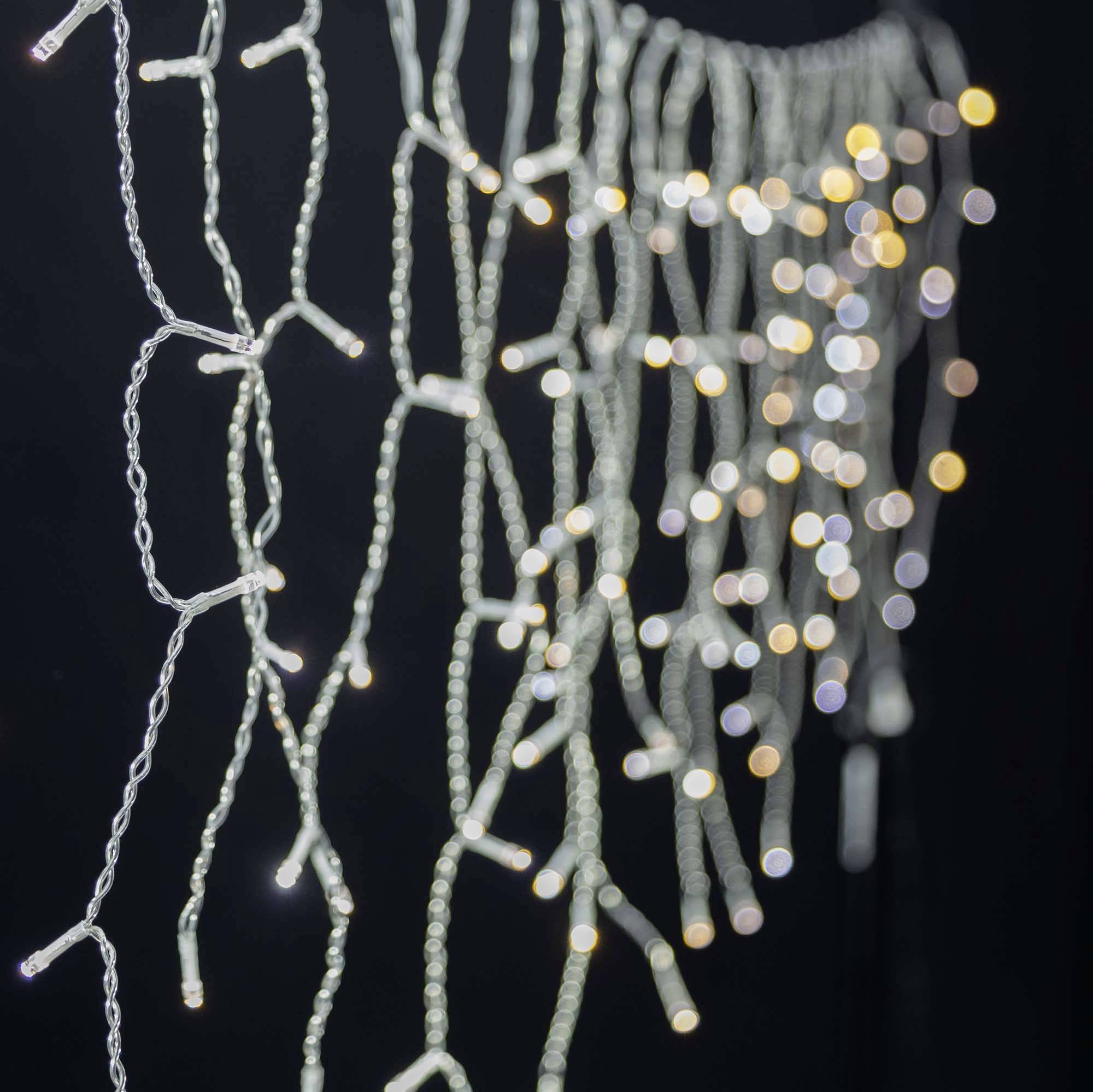 Nedis Lichterkette Innen/Außen EEK: G (A - G) 240 Kaltweiß