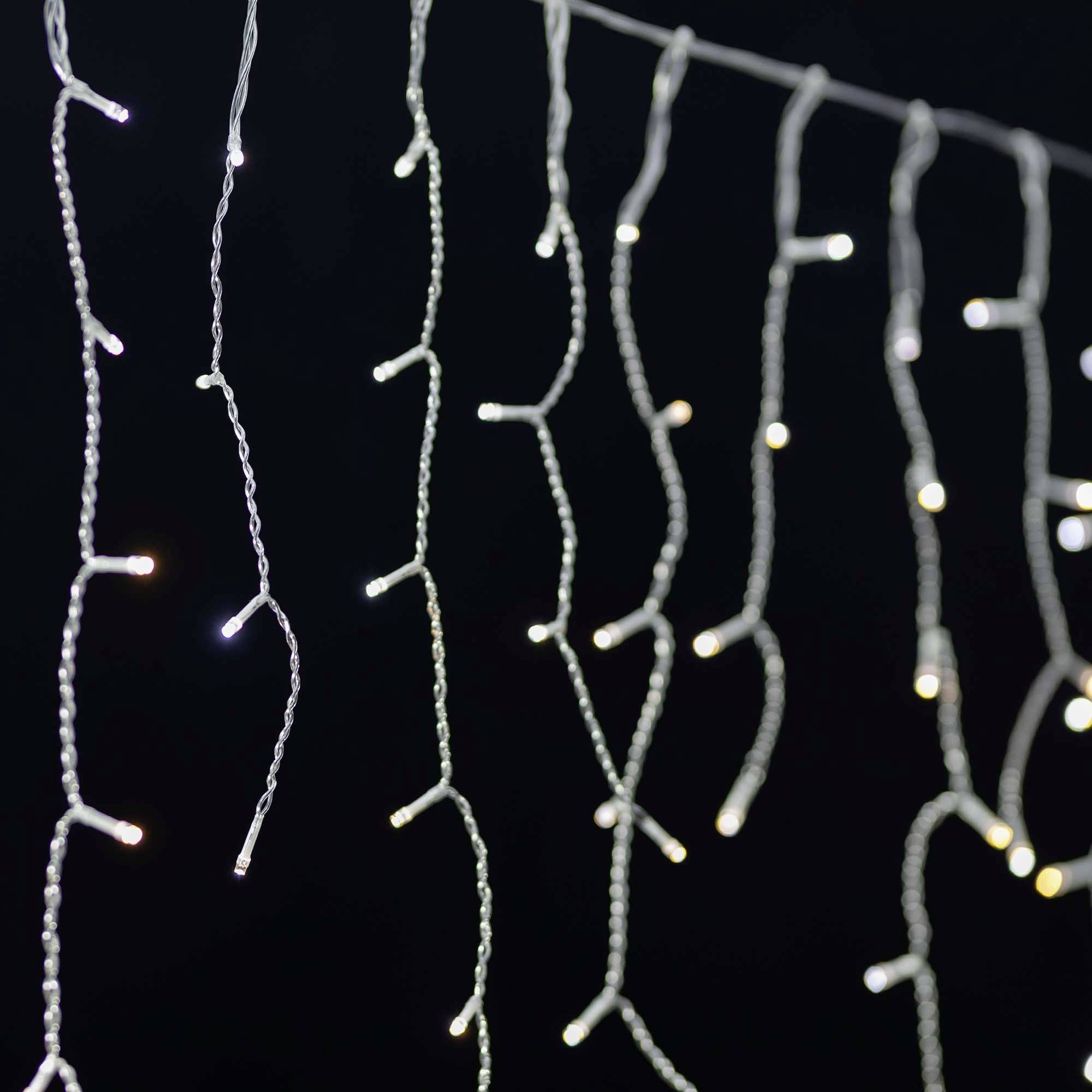 Nedis Lichterkette Innen/Außen EEK: G (A - G) 240 Kaltweiß