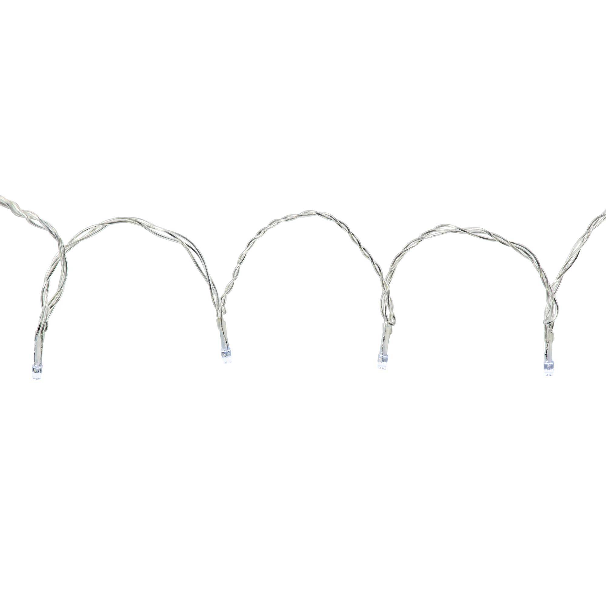 Nedis LED-Vorhang Innen/Außen EEK: G (A - G) 180 LED Warmweiß