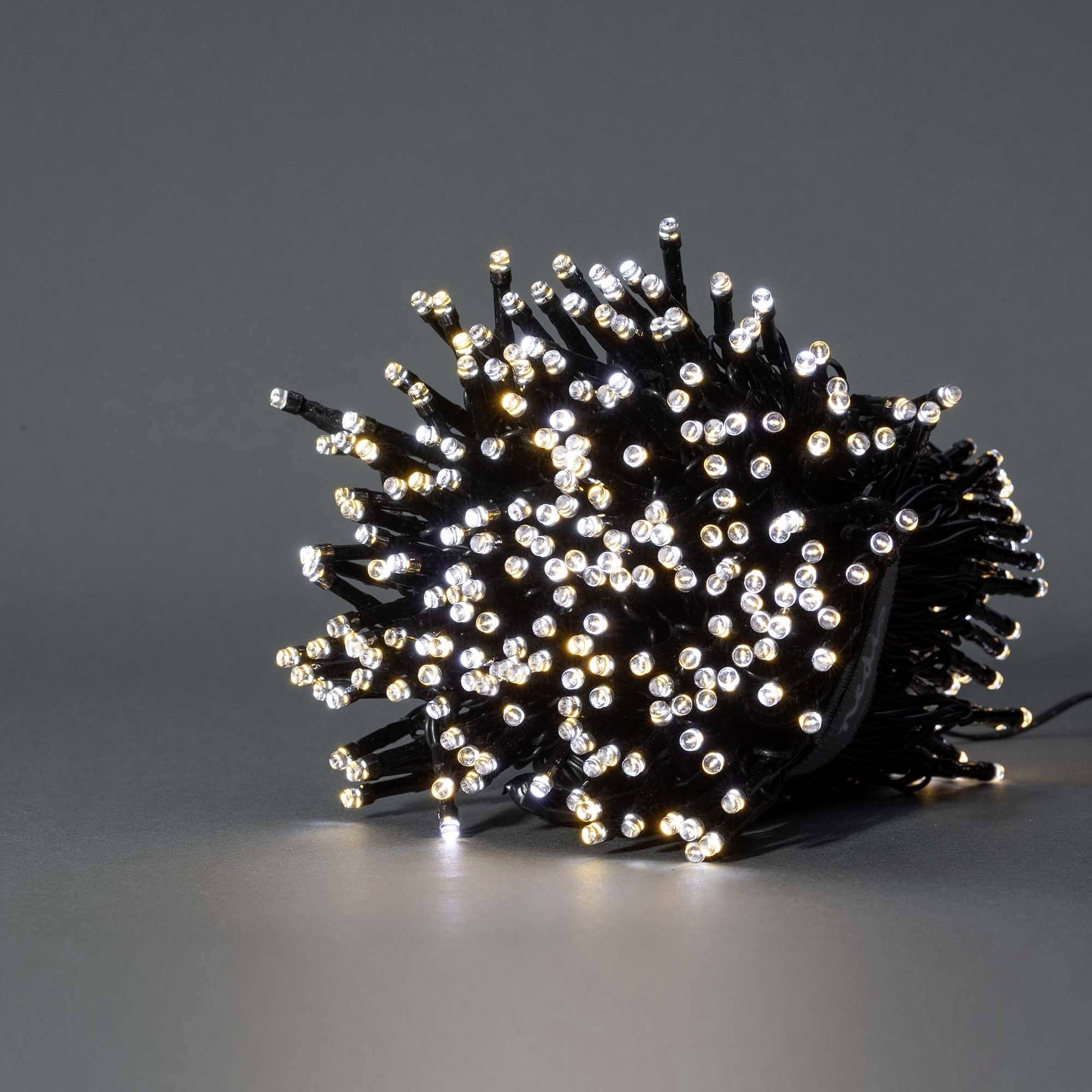 Nedis Lichterkette Innen/Außen EEK: G (A - G) 400 LED Warmweiß, Kaltweiß