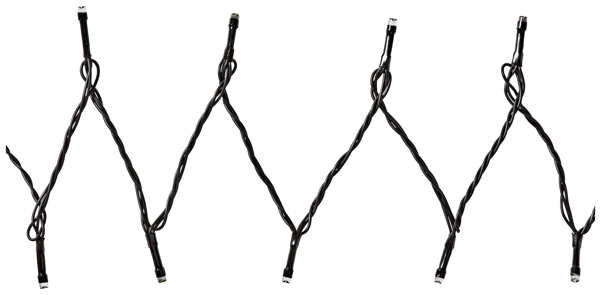 Nedis Lichterkette Innen/Außen EEK: G (A - G) 400 LED Warmweiß, Kaltweiß