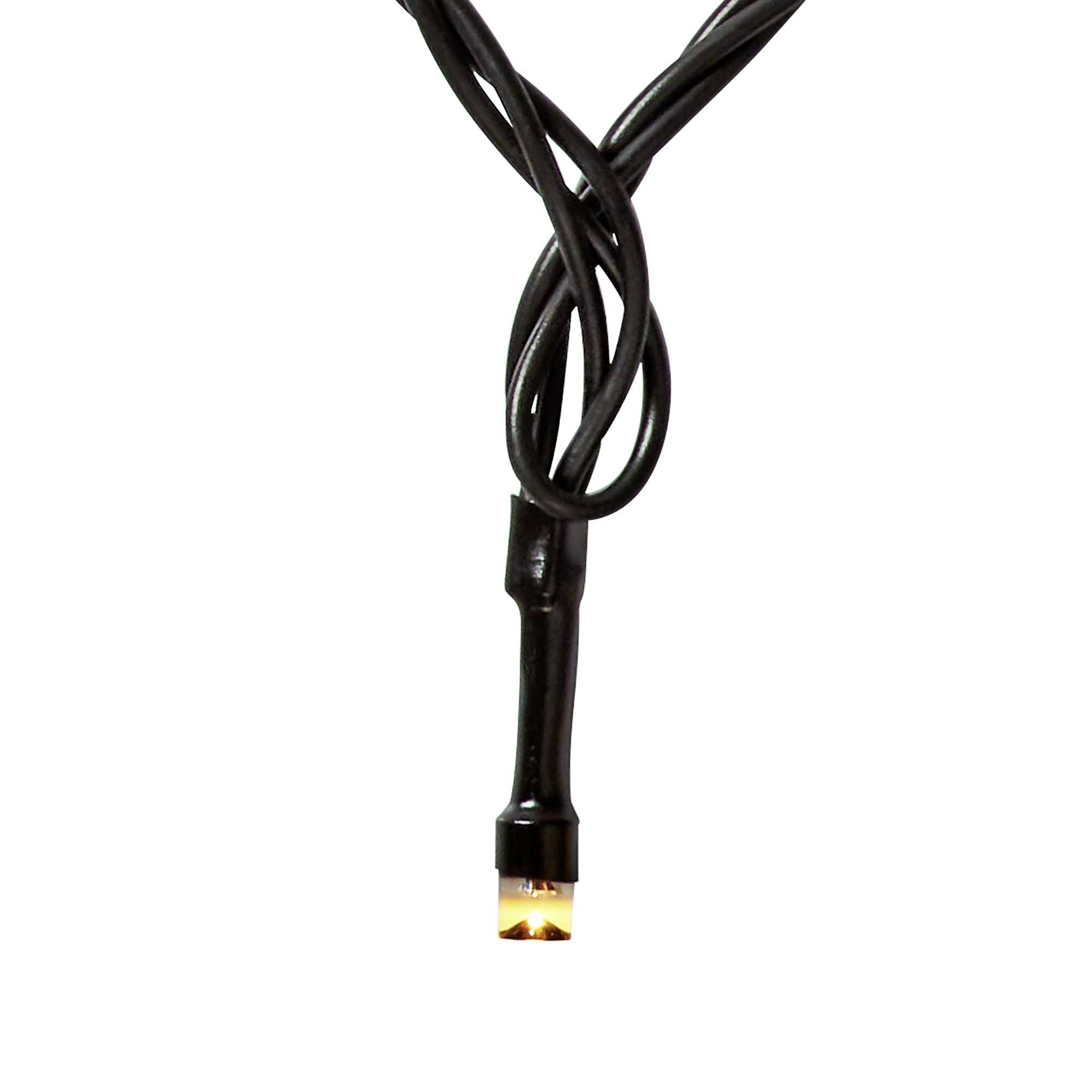 Nedis Lichterkette Innen/Außen EEK: G (A - G) 400 LED Warmweiß, Kaltweiß