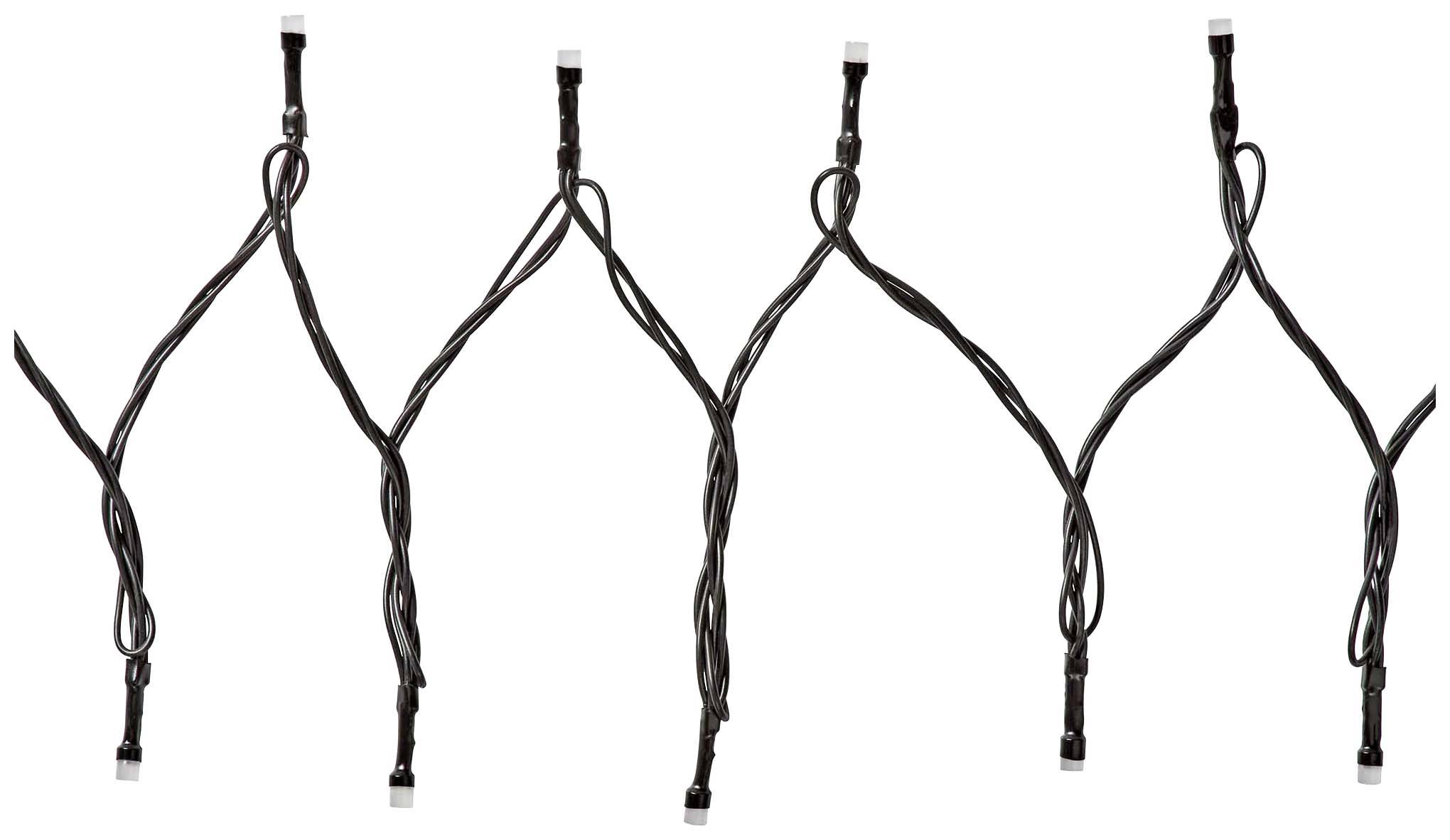 Nedis Lichterkette Innen/Außen EEK: G (A - G) 168 LED RGB