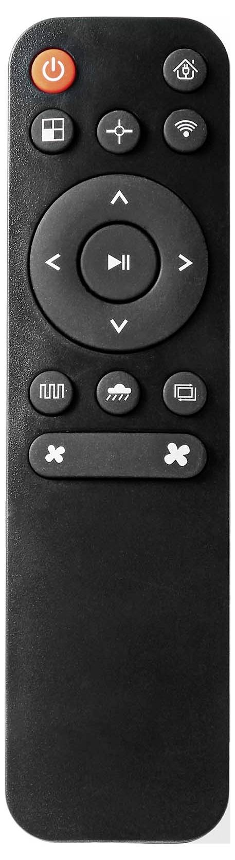 Nedis WIFIVCR001CBK Reinigungsroboter Schwarz App gesteuert, Fernbedienbar