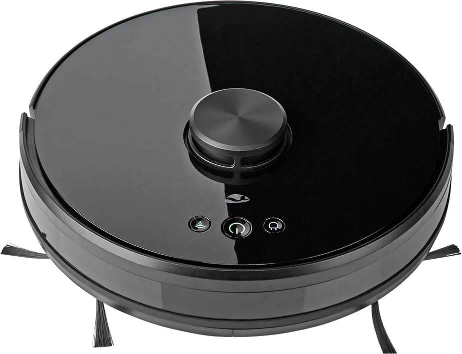 Nedis WIFIVCL001CBK Reinigungsroboter Schwarz App gesteuert, Fernbedienbar