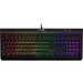HyperX HX-KB5ME2-DE Alloy Core RGB Kabelgebunden Gaming-Tastatur Deutsch, QWERTZ Schwarz Beleuchtet, Spritzwassergeschützt