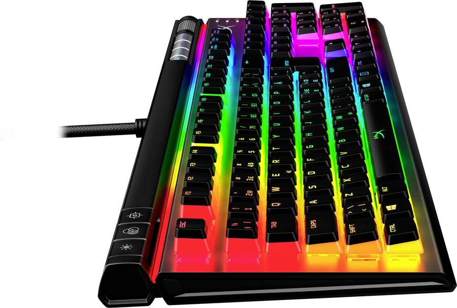 HyperX Alloy Elite 2 Red Kabelgebunden Gaming-Tastatur Deutsch, QWERTZ Schwarz Beleuchtet, Switch: Red