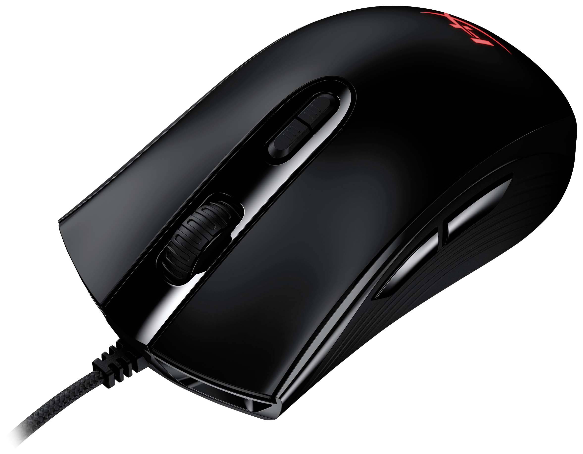 HyperX Pulsefire Core Gaming-Maus Kabelgebunden Optisch Schwarz 7 Tasten 3200 dpi Beleuchtet