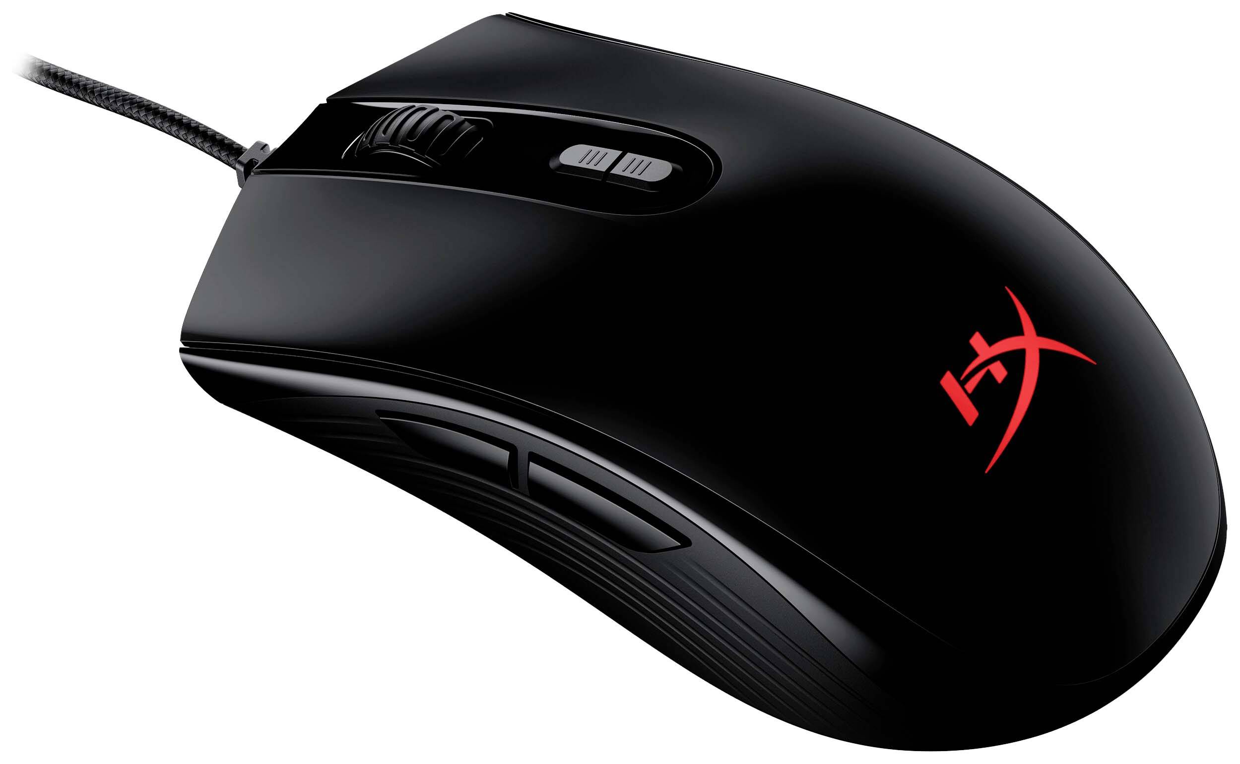 HyperX Pulsefire Core Gaming-Maus Kabelgebunden Optisch Schwarz 7 Tasten 3200 dpi Beleuchtet
