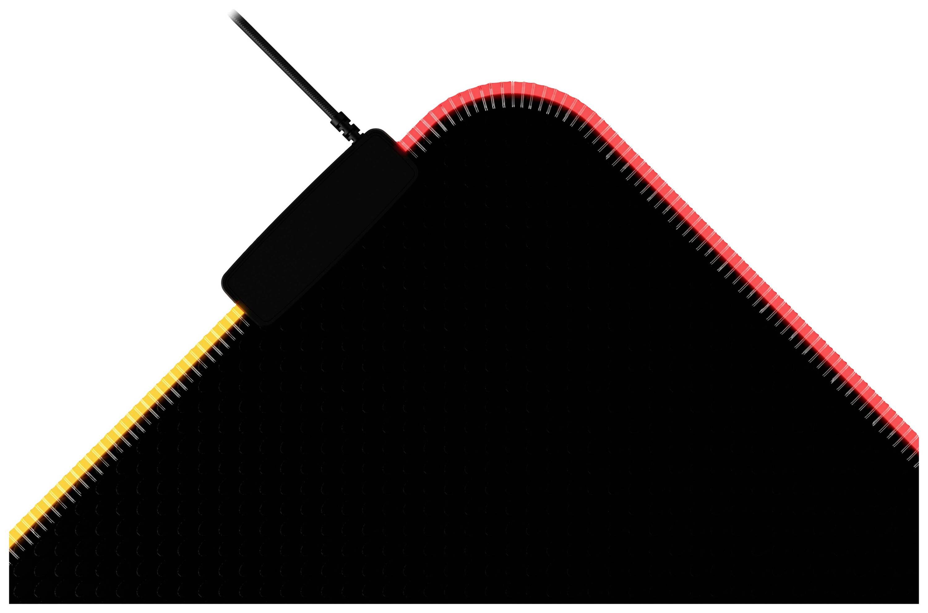 HyperX Pulsfire Mat RGB Gaming-Mauspad Schwarz