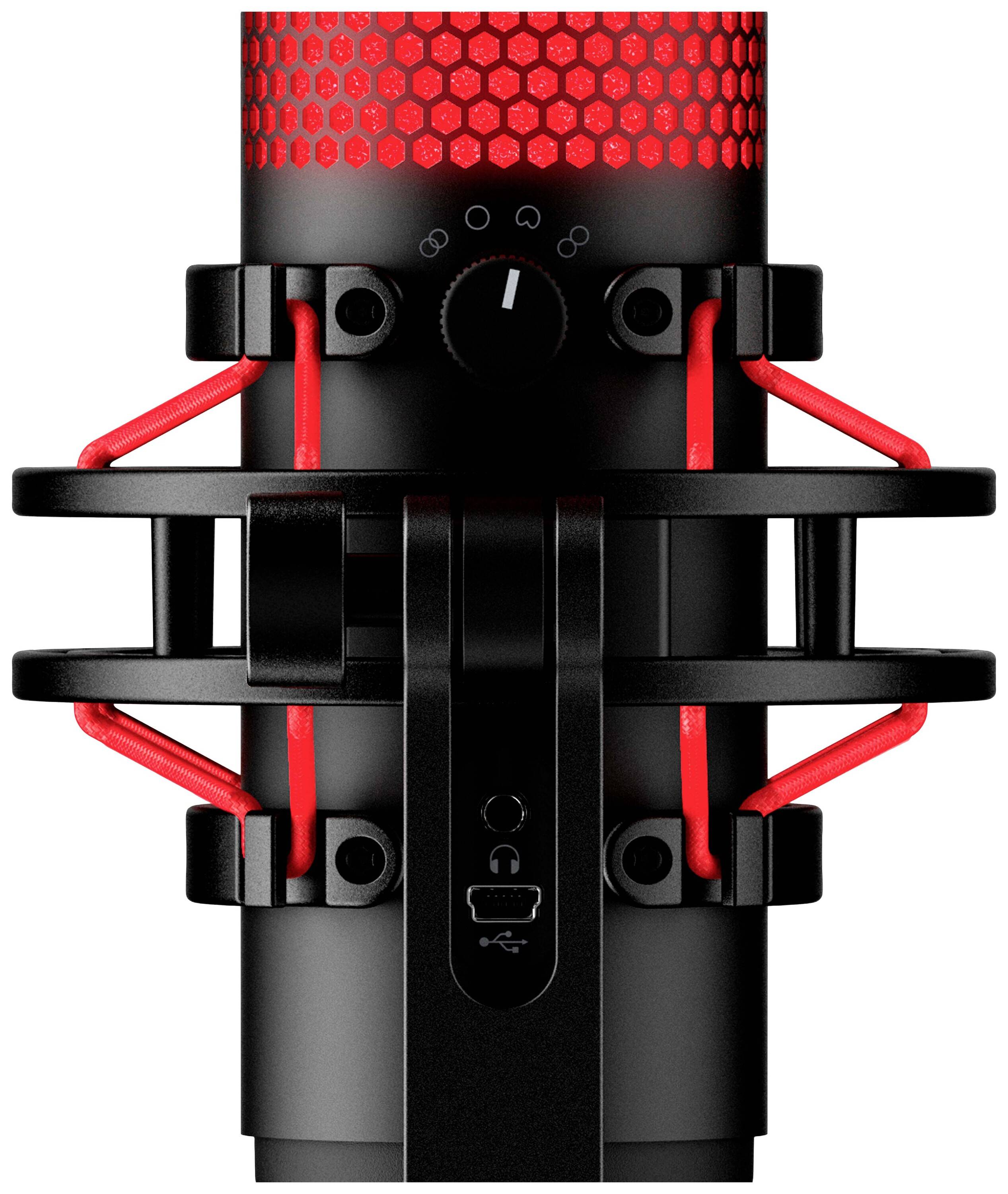 Stand PC-Mikrofon HyperX QuadCast Übertragungsart (Details):Kabelgebunden Standfuß