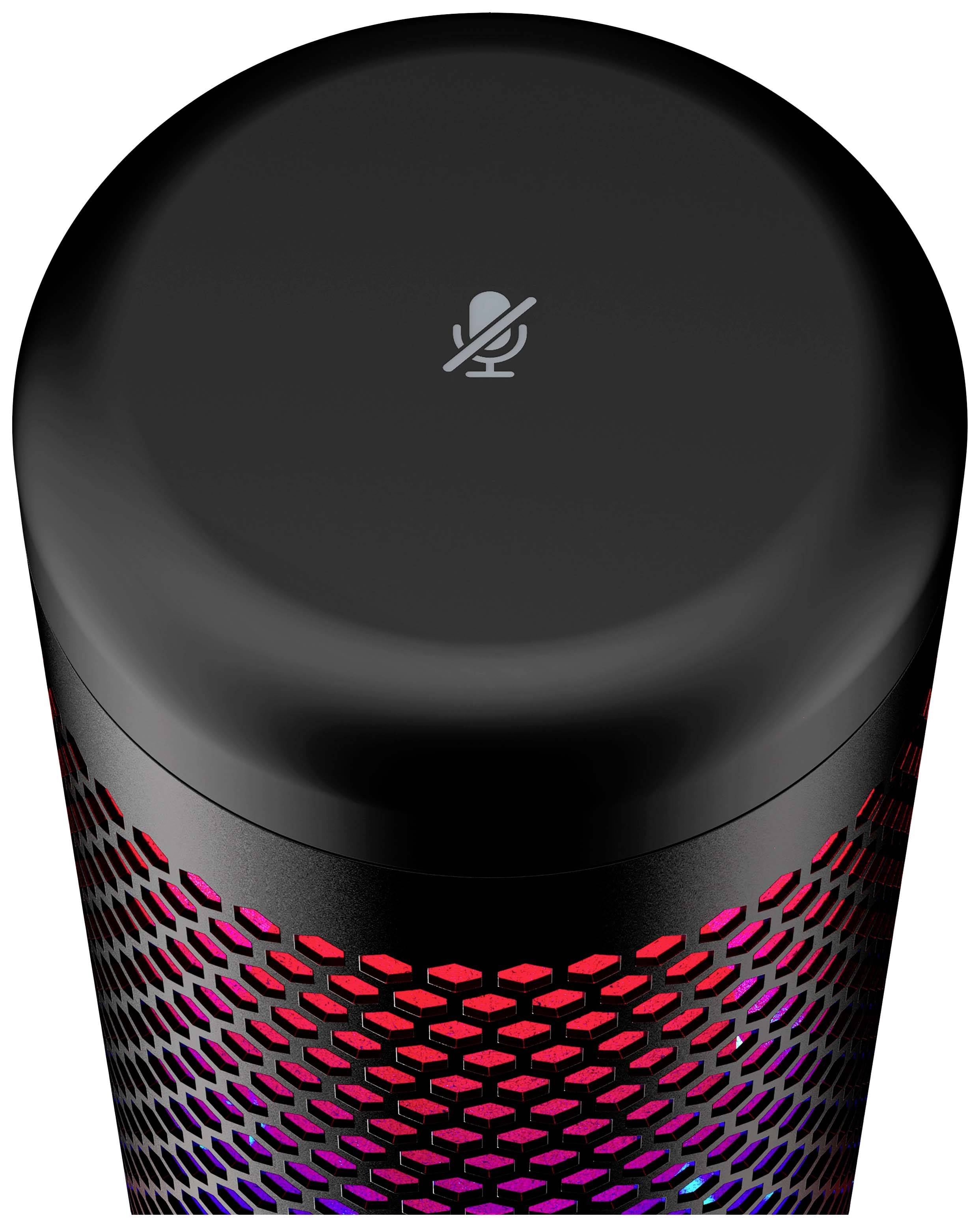 HyperX QuadCast S PC-Mikrofon Schwarz Kabelgebunden Standfuß