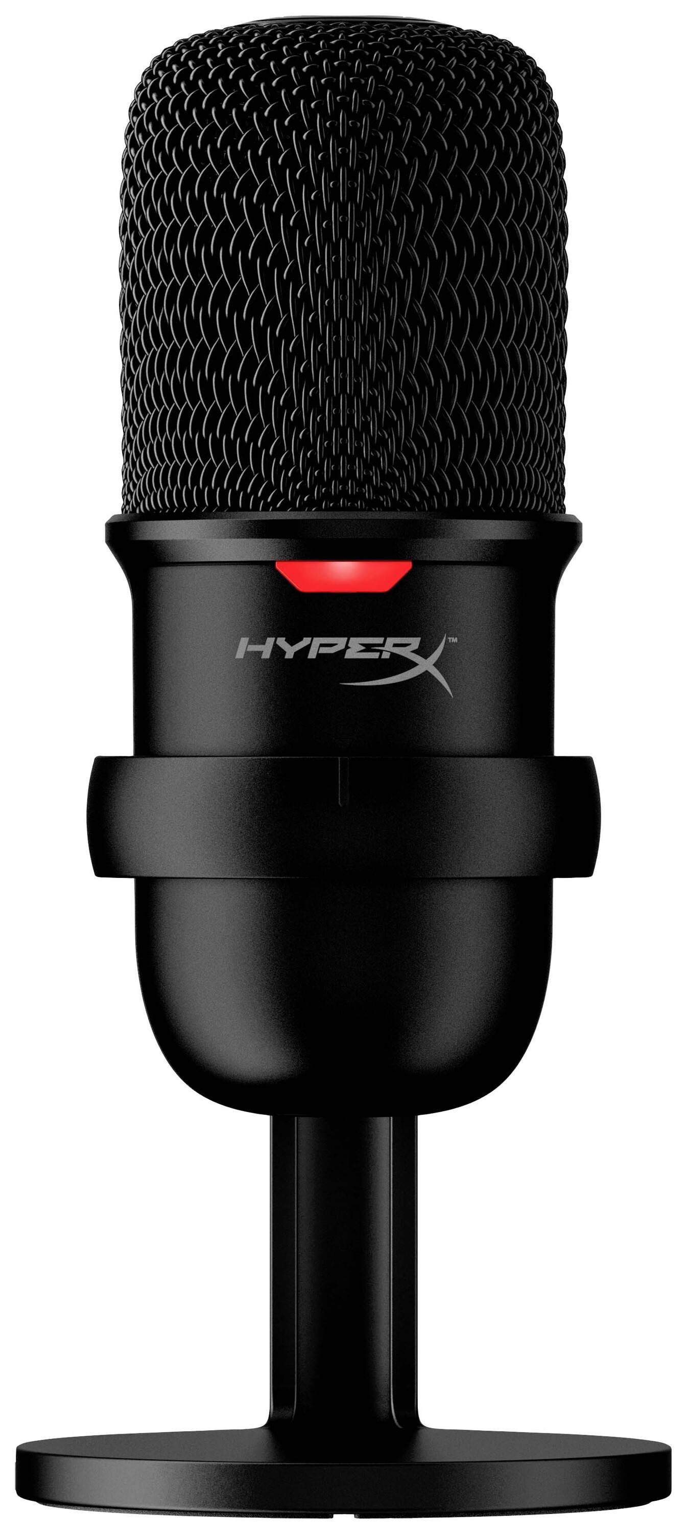 HyperX Solocast PC-Mikrofon Schwarz Kabelgebunden Standfuß
