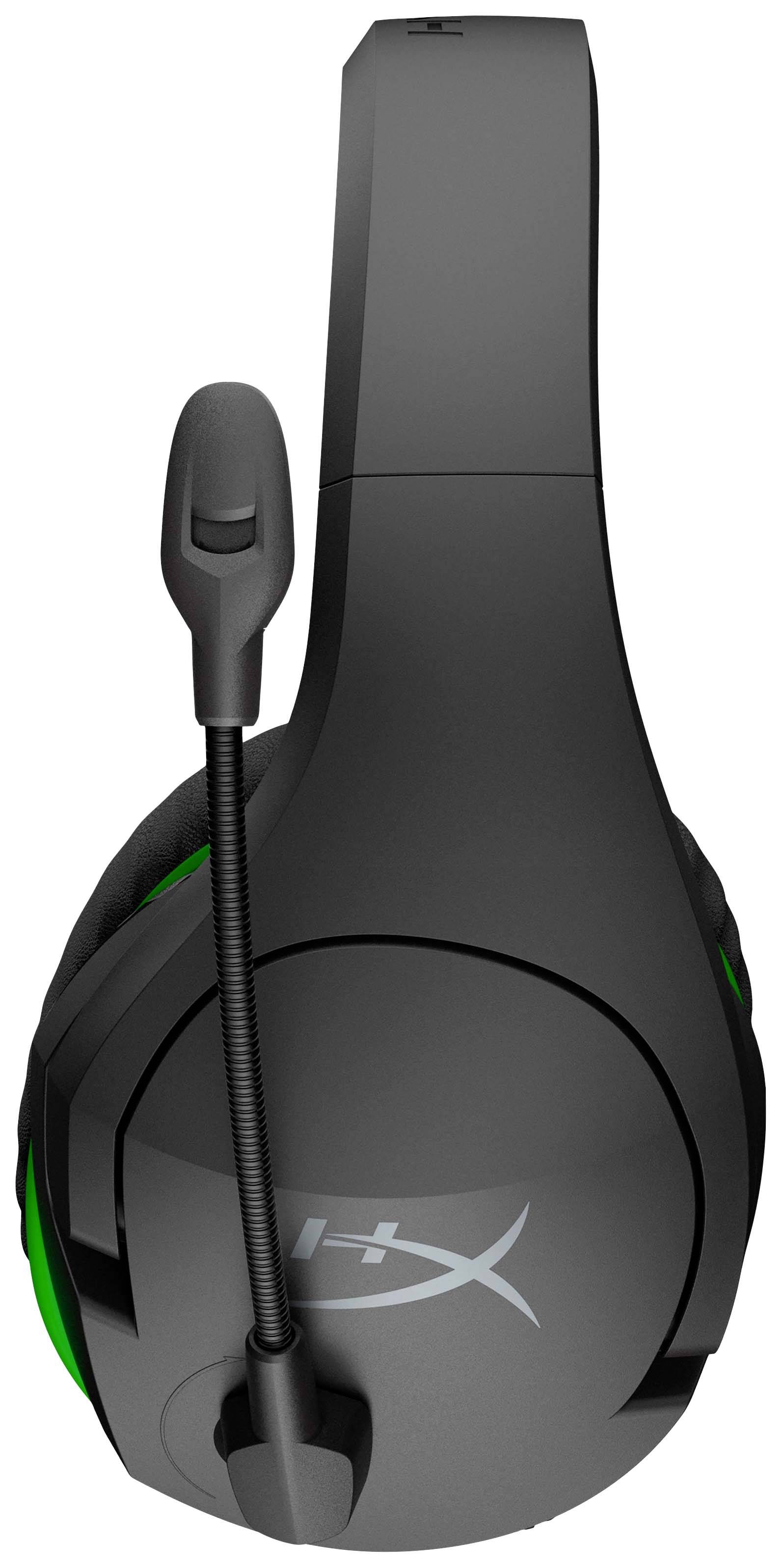 HyperX CloudX Stinger Core Wireless (Xbox Licensed) Over Ear Headset Funk, kabelgebunden Stereo Schwarz/Grün Mikrofon-Stummschaltung Gaming