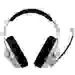 HyperX Cloud Stinger Core Gaming Over Ear Headset Funk Stereo Weiß, Blau Lautstärkeregelung, Mikrofon-Stummschaltung