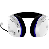 HyperX Cloud Stinger Core Over Ear Headset Funk Stereo Weiß, Blau Lautstärkeregelung, Mikrofon-Stum HyperX Cloud Stinger Core Over Ear Headset Funk Stereo Weiß, Blau Lautstärkeregelung, Mikrofon-Stum
