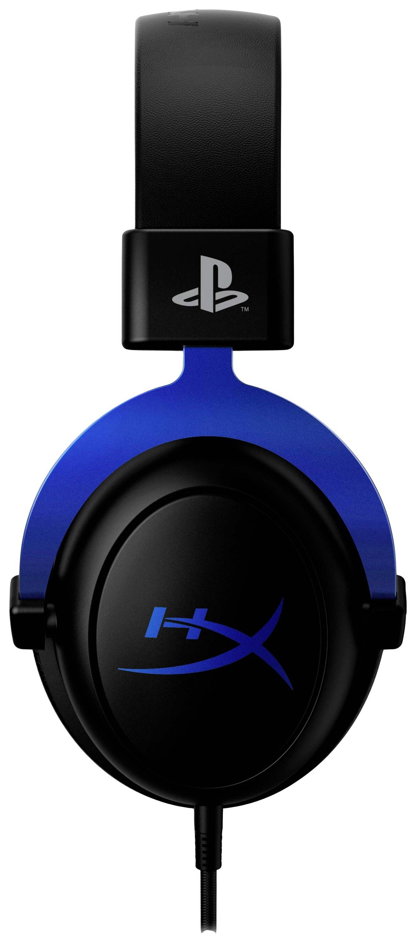 HyperX Cloud Gaming Over Ear Headset kabelgebunden Stereo Schwarz/Blau Gaming