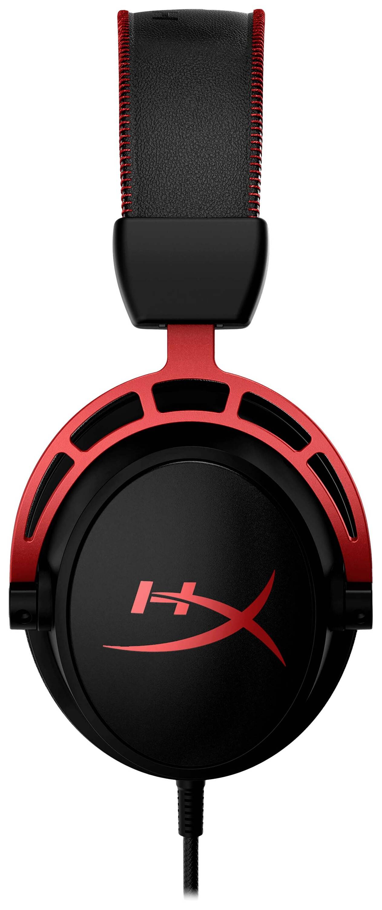 HyperX Cloud Alpha Red Over Ear Headset kabelgebunden Stereo Schwarz/Rot Lautstärkeregelung, Mikrofon-Stummschaltung Gaming