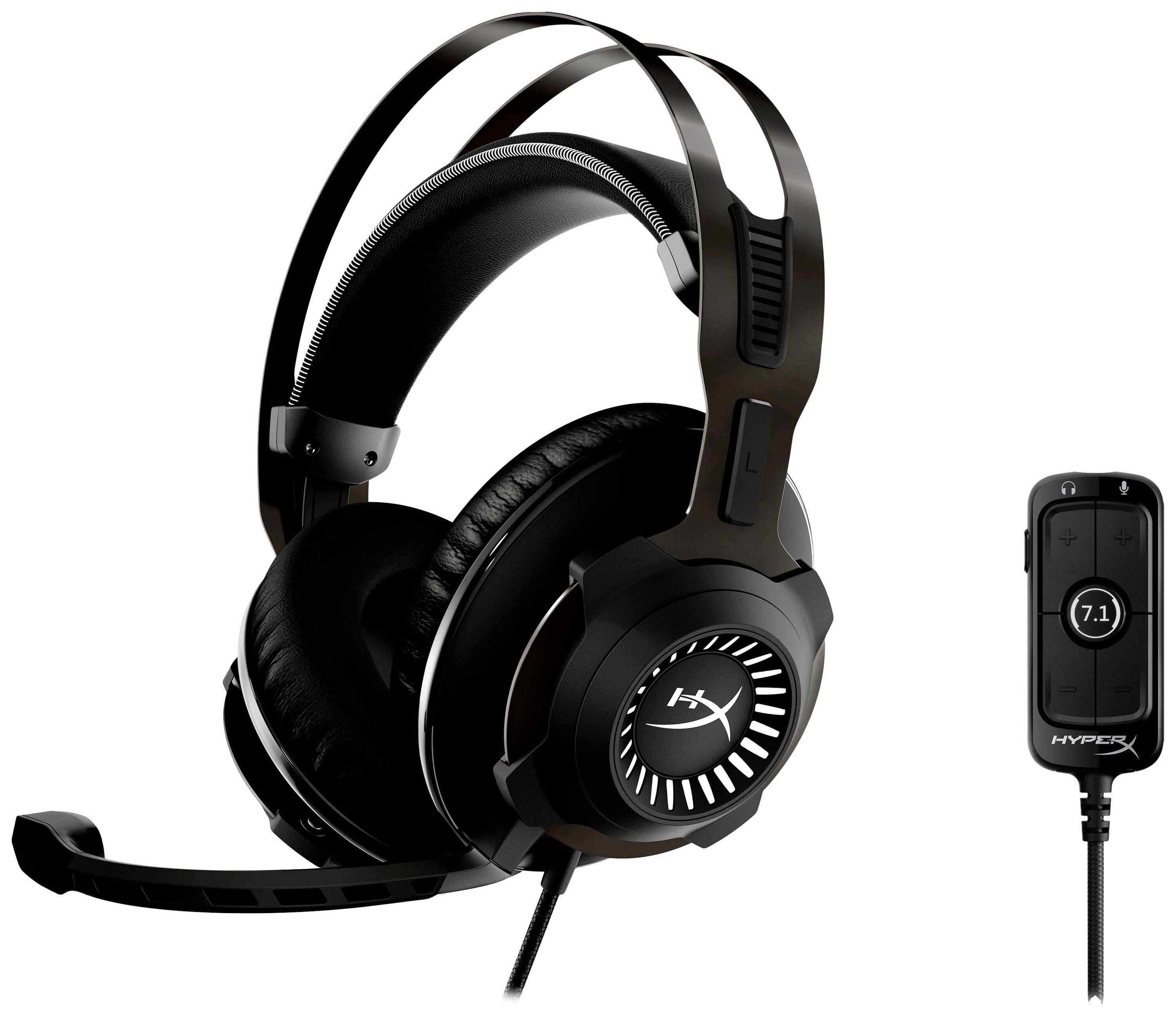 HyperX Cloud Revolver 7.1 Over Ear Headset kabelgebunden Stereo Schwarz Gaming