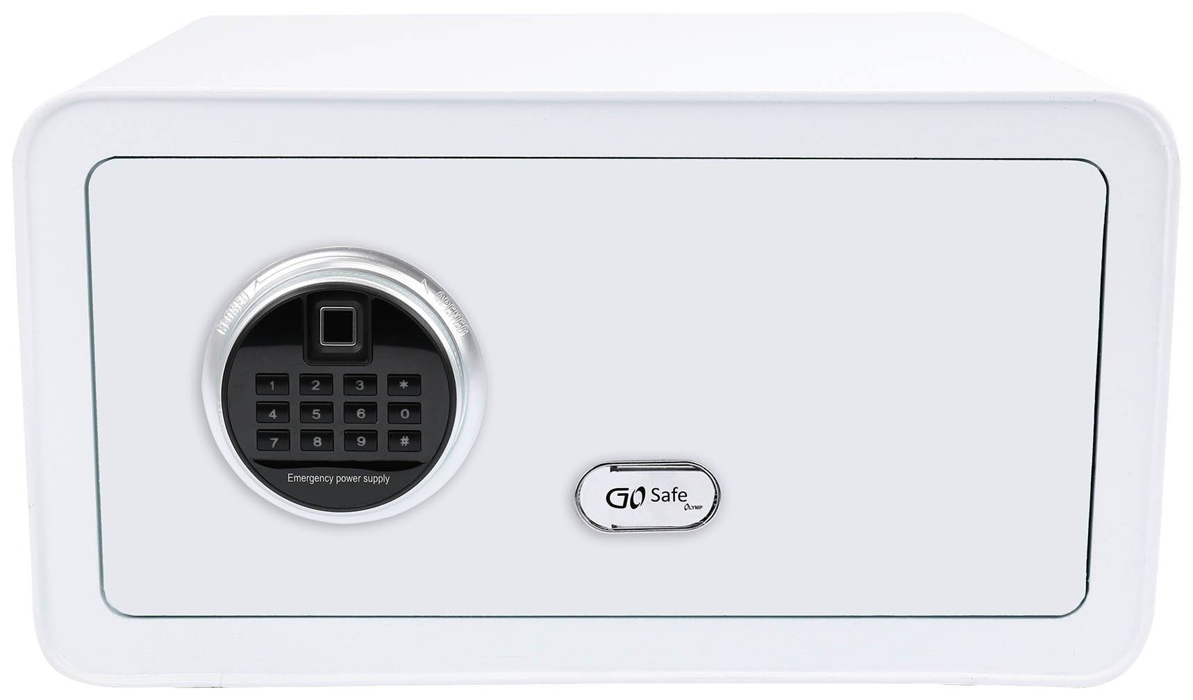 Olympia 7109 GOsafe 210FP Tresor Fingerabdruckschloss, Zahlenschloss, Schlüsselschloss