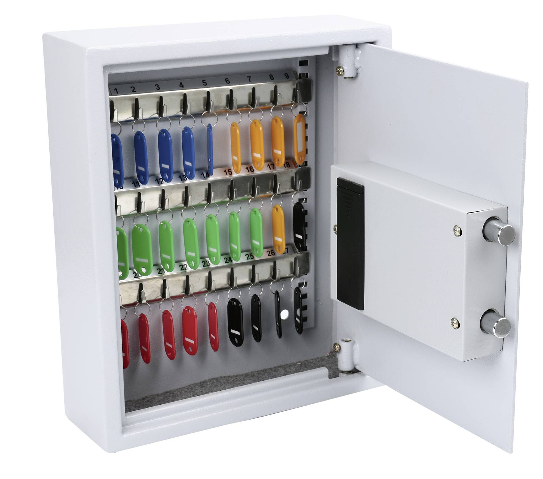 Olympia 7134 GOsafe 50A Schlüsseltresor Zahlenschloss, Schlüsselschloss