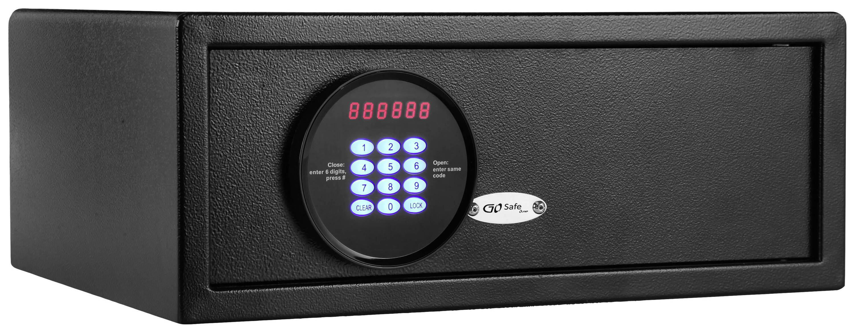 Olympia 7140 GOsafe H195 Tresor Zahlenschloss, Schlüsselschloss