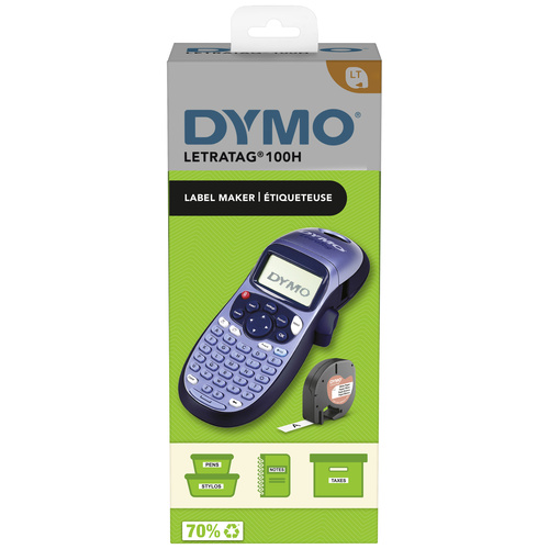 DYMO LetraTag LT-100H Beschriftungsgerät Geeignet für Schriftband: LT 12 mm