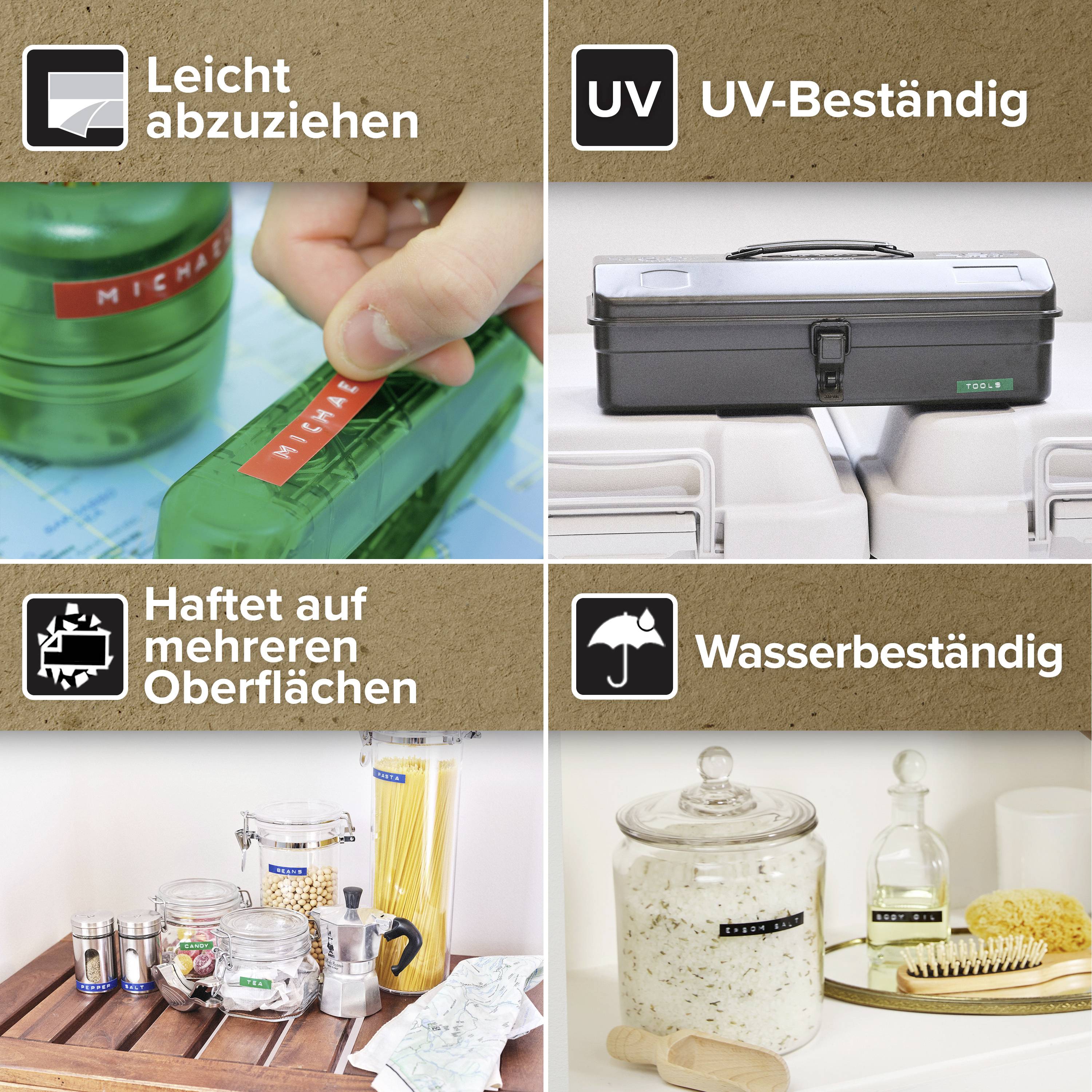 DYMO Omega Präge-Beschriftungsgerät Geeignet für Schriftband: Prägeband 9mm