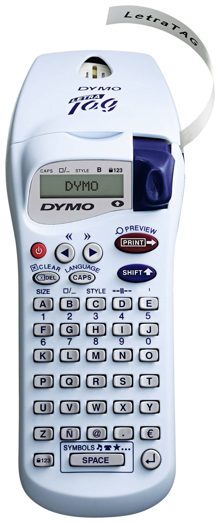 DYMO Letratag XR Beschriftungsgerät 12 mm