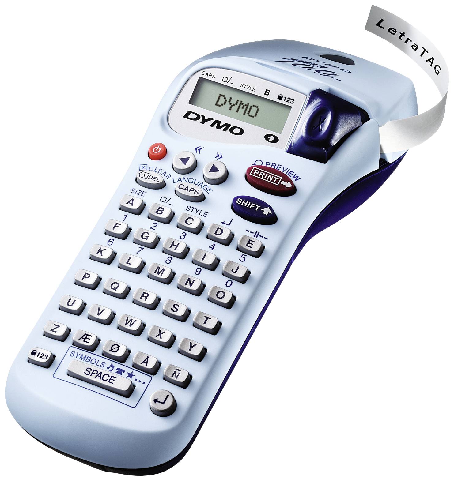 DYMO Letratag XR Beschriftungsgerät 12 mm