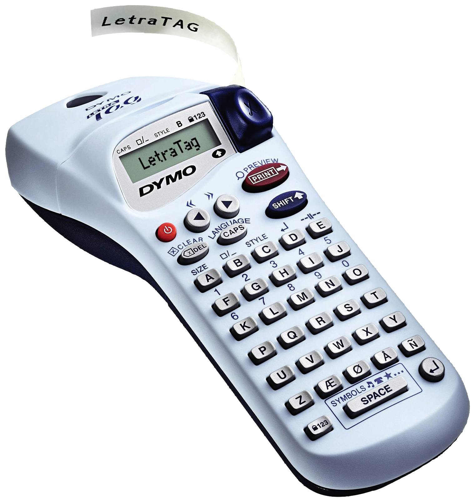 DYMO Letratag XR Beschriftungsgerät 12 mm