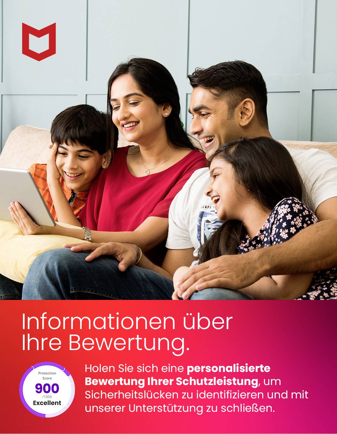 McAfee Total Protection Jahreslizenz, 5 Lizenzen Windows, Mac, Android, iOS Antivirus