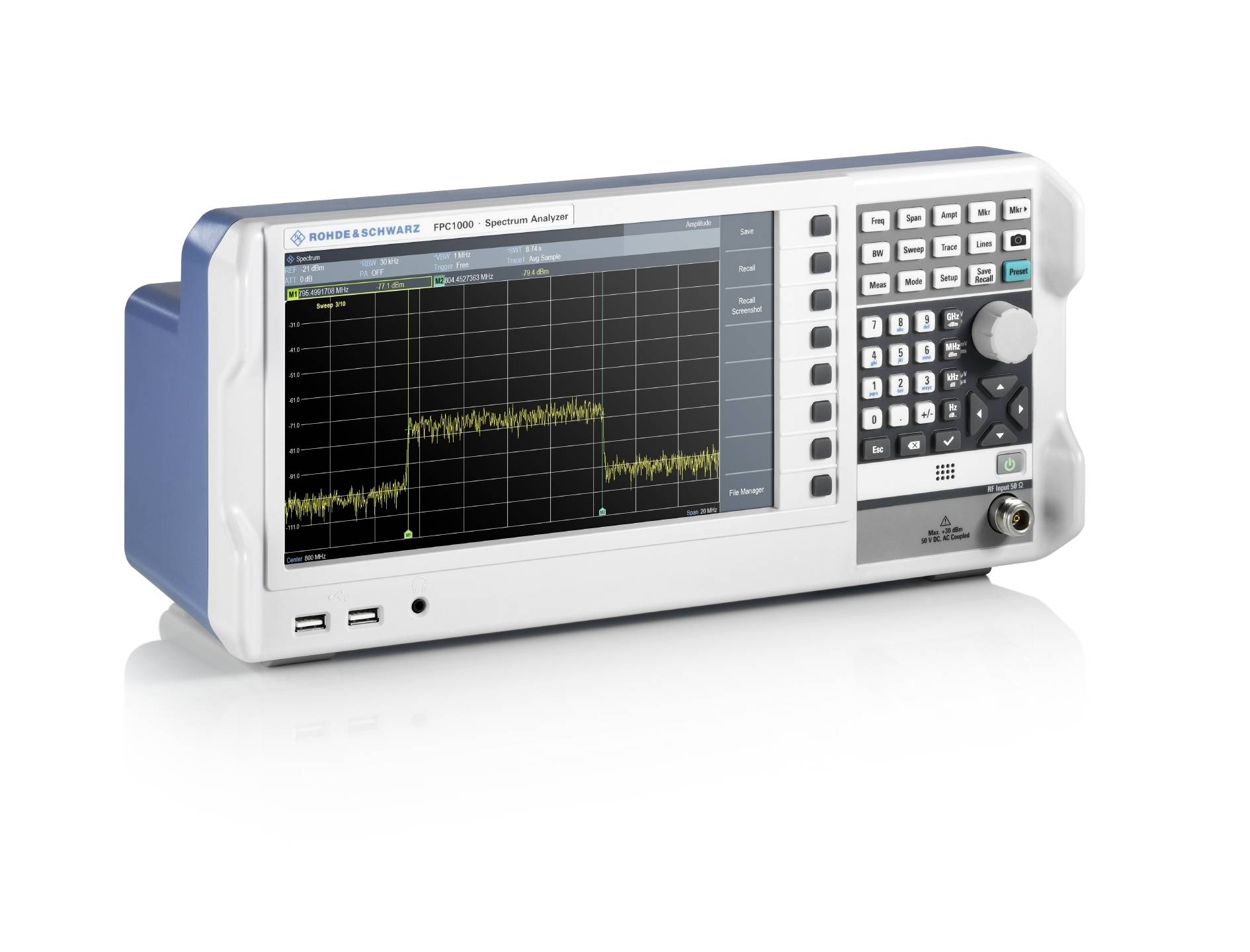Rohde & Schwarz R&S® FPC-COM2 Spektrum-Analysator 1 GHz